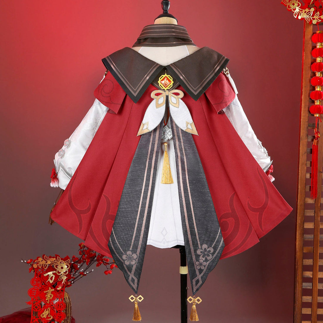 Game Genshin Impact Hu Tao Lantern Rite Suit Cosplay Costumes