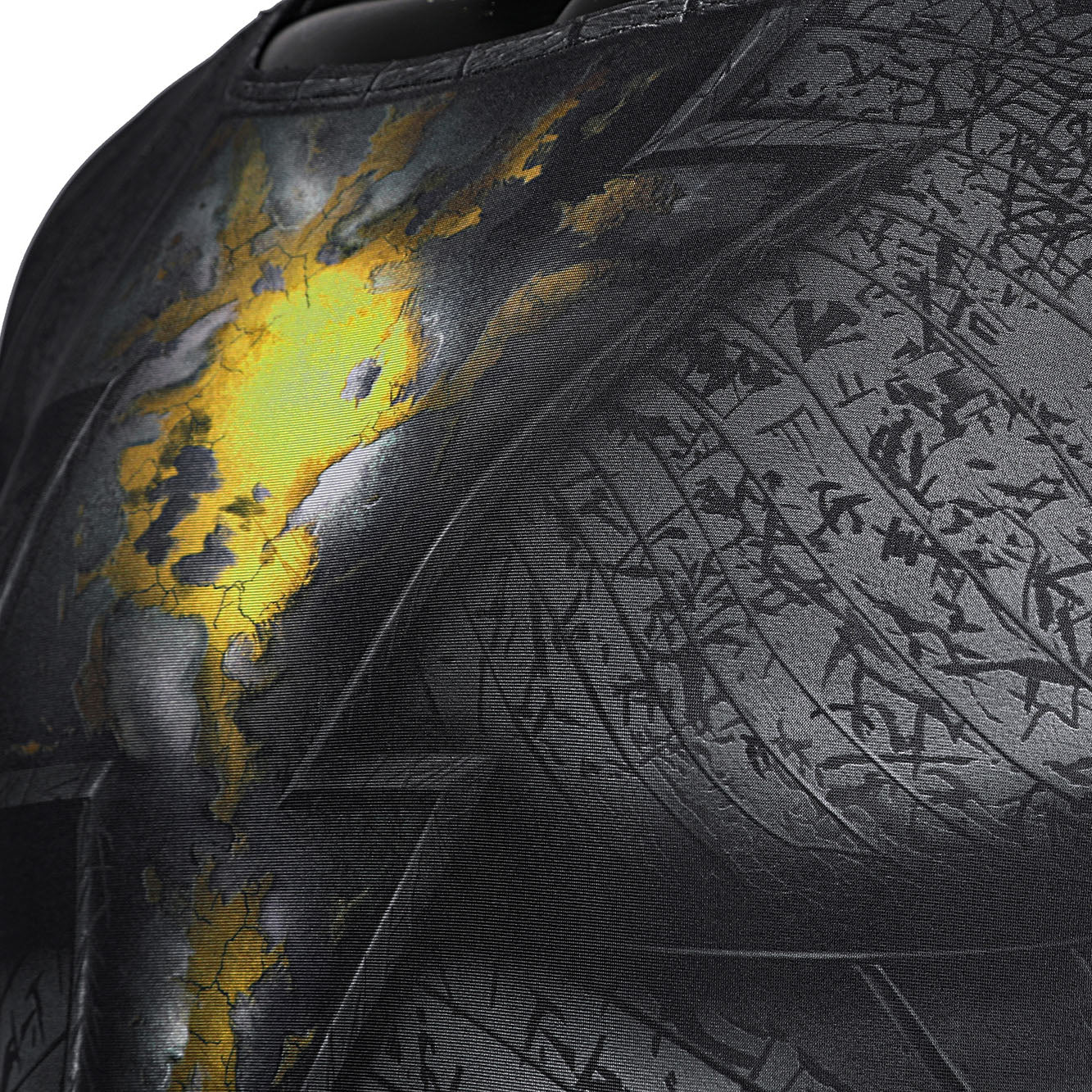 Comics Black Adam Male Jumpsuit with Hooded Cloak Costumes