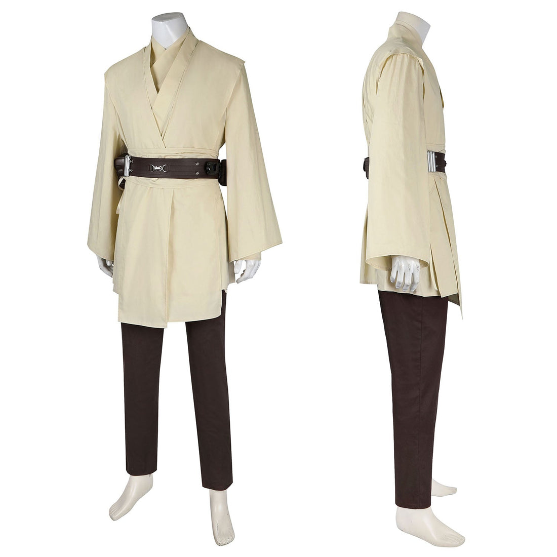 Star Wars Episode I The Phantom Menace Qui-Gon Jinn Cosplay Costumes