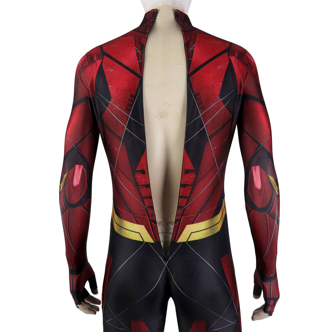 Justice League Barry Allen The Flash Jumpsuit with Mask Costumes