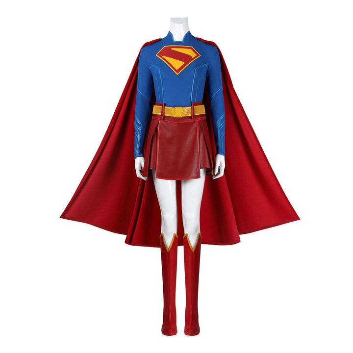 Superman 2025 Legacy Supergirl Female Top Cosplay Costumes