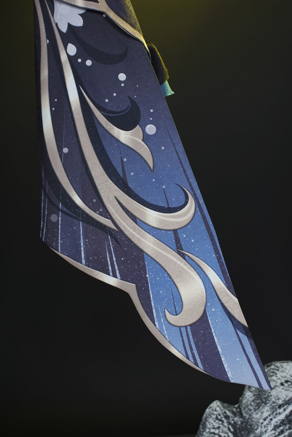 Genshin Impact Shenhe Frostflower Dew Qipao Cosplay Costumes