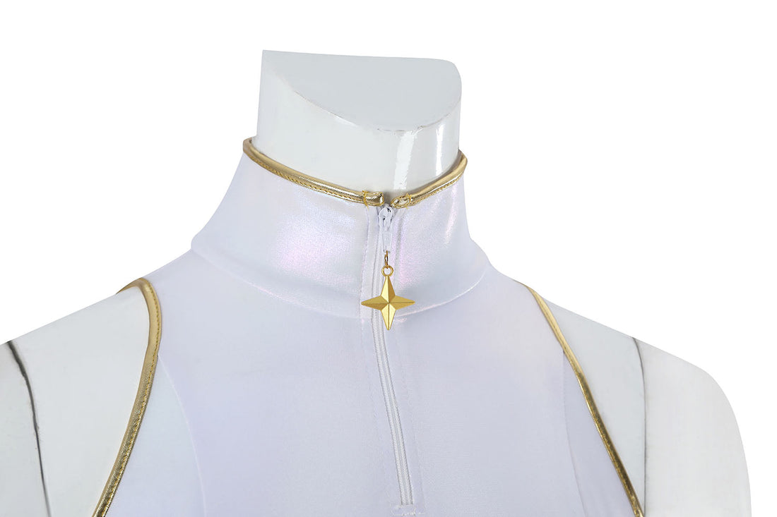 KPop Demon Hunters Rumi White Stage Outfit Cosplay Costumes