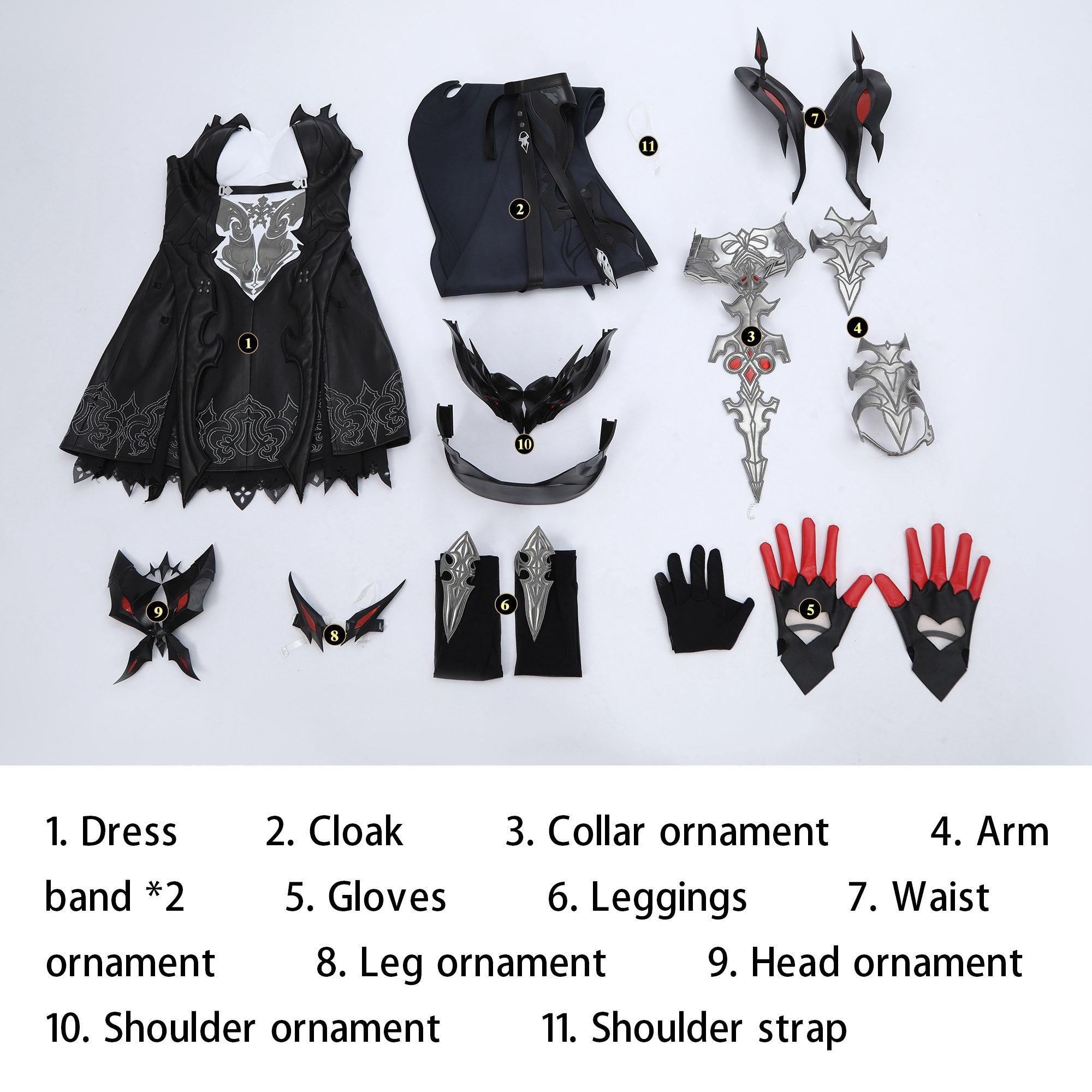 Game Duet Night Abyss Berenica Top Level Fullset Cosplay Costumes