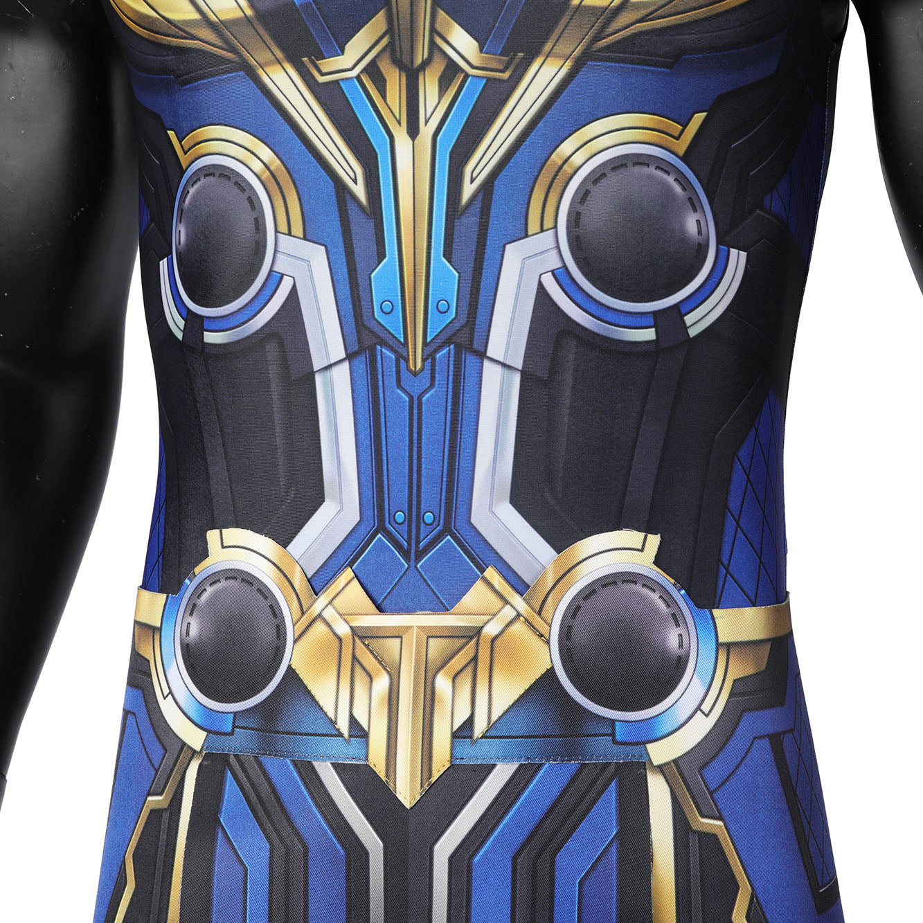 Thor 4 Love and Thunder Male Sleeveless Jumpsuit with Cloak Costumes