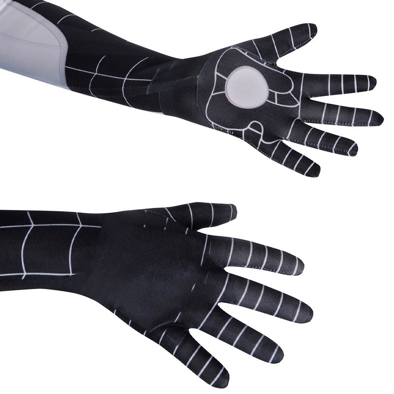 Spider-Man Negative Suit Jumpsuit Kids Cosplay Costumes