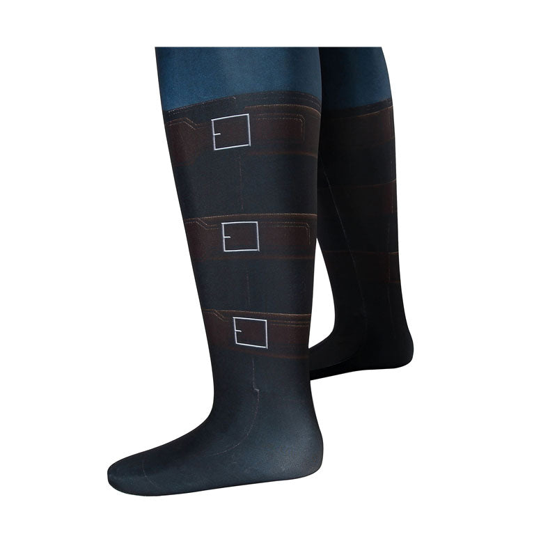 Avengers 3 Infinity War Captain America Steve Rogers Jumpsuit Cosplay Costumes