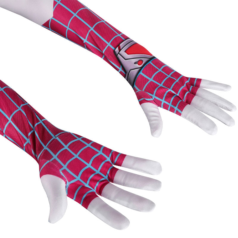 Spider-Man Across The Spider-Verse Gwen Stacy Kids Jumpsuit Costumes