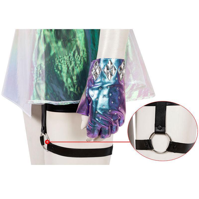 Game LOL KDA ALL OUT Ahri Full Set Top Level Cosplay Costume
