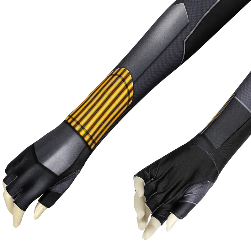 Black Widow Natasha Romanoff Black Jumpsuit Cosplay Costumes