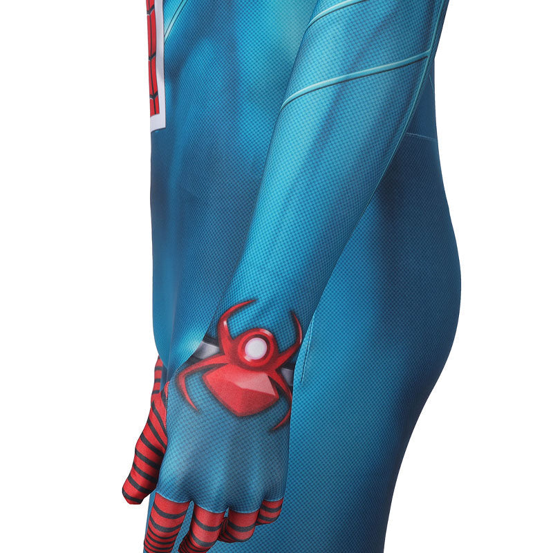 Spider-Man PS5 Spider-UK Suit Jumpsuit Cosplay Costumes