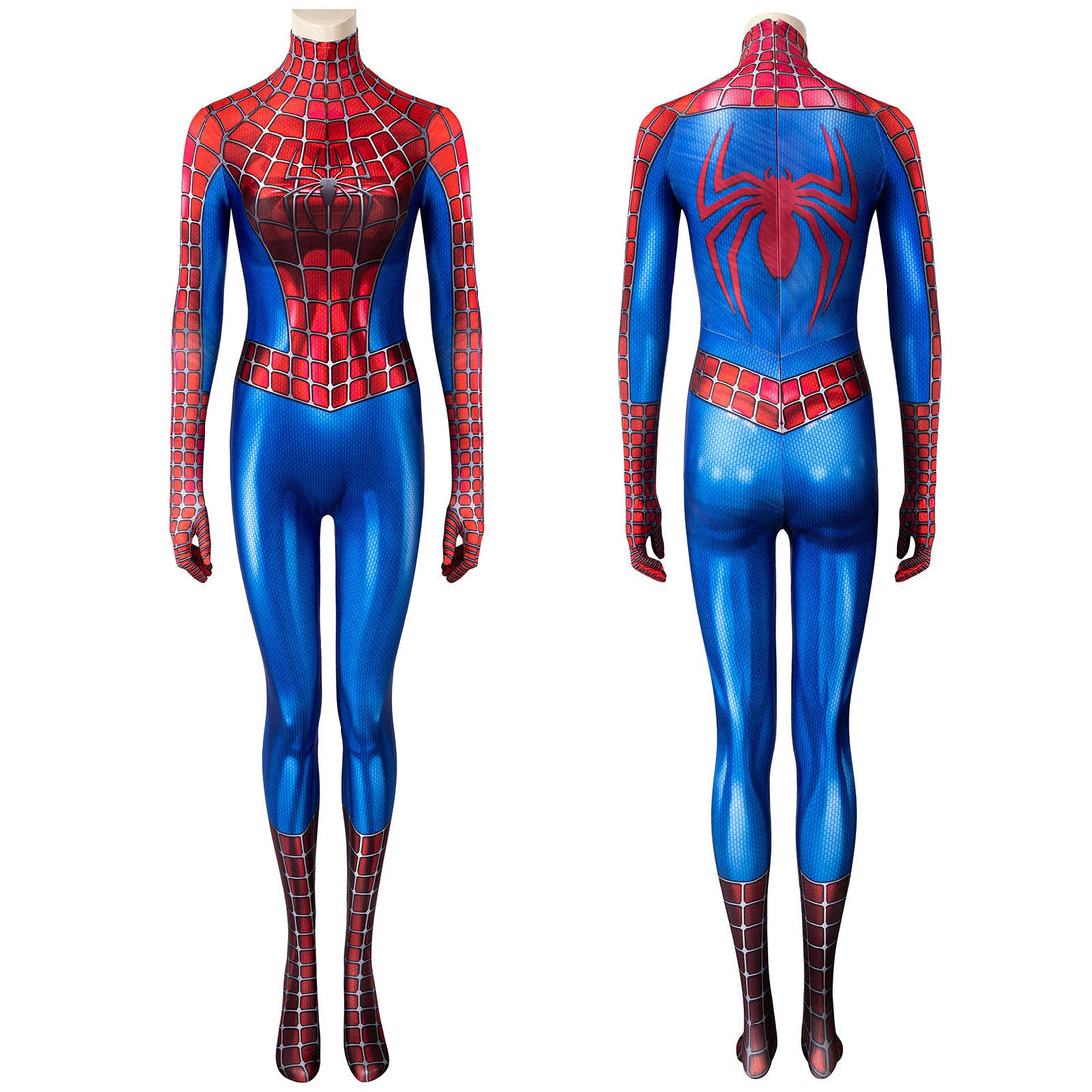 Spider-Man Peter Parker Tobey Maguire Female Jumpsuit Costumes