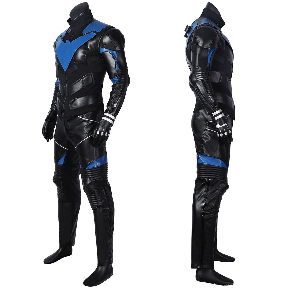 Batman Gotham Knight Nightwing Battle Suit Male Cosplay Costumes