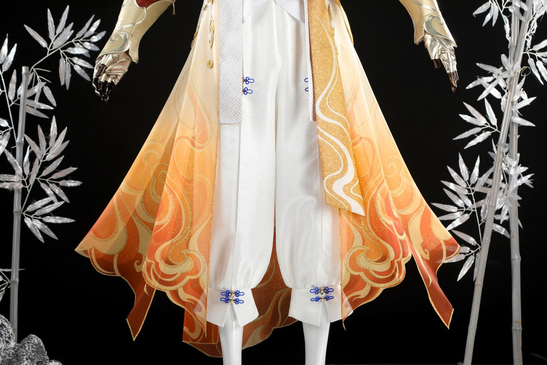 Naraka: Bladepoint Lyam Liu Homer Cat Skin Top Cosplay Costumes