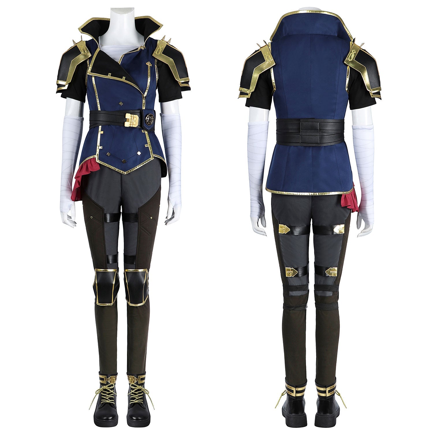 LOL Arcane 2 VI Female Top Level Cosplay Costumes