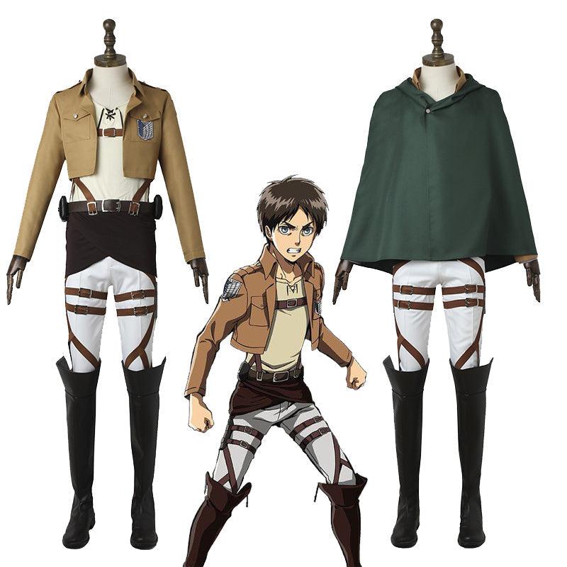 Attack on Titan Eren Jaeger The Wings Of Freedom Survey Corps Cosplay Costume