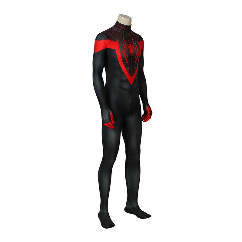 Spider-Man Into the Spider-Verse Miles Morales Jumpsuit Cosplay Costume