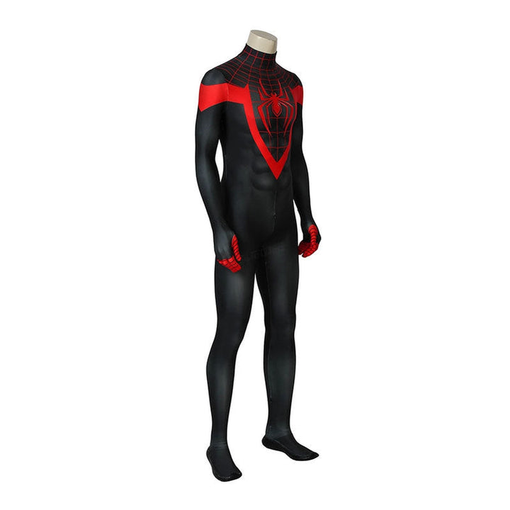 Spider-Man Into the Spider-Verse Miles Morales Jumpsuit Cosplay Costume