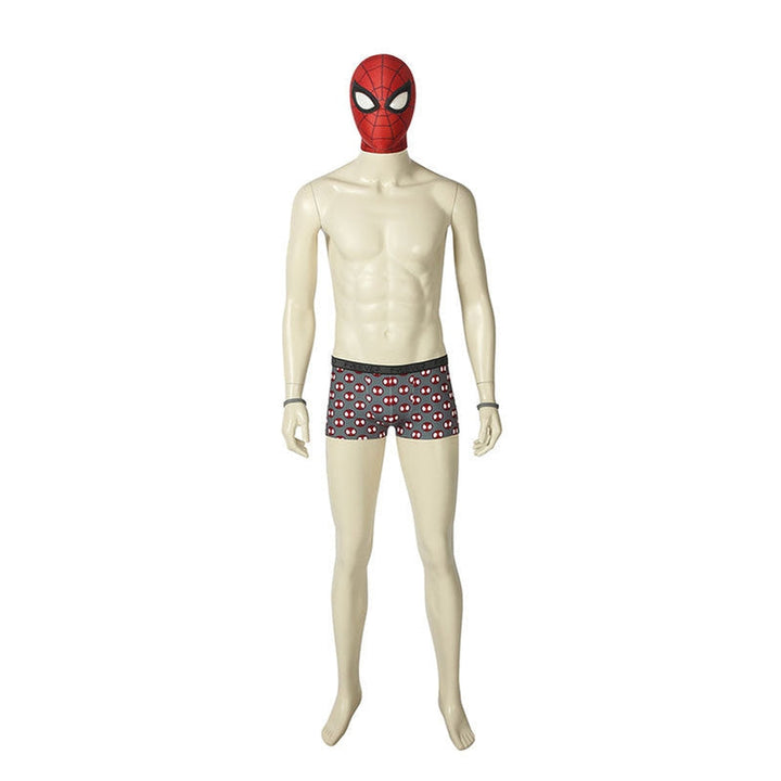 Spider-Man PS4 Peter Parker Undies Shorts and Wristband Cosplay Costume