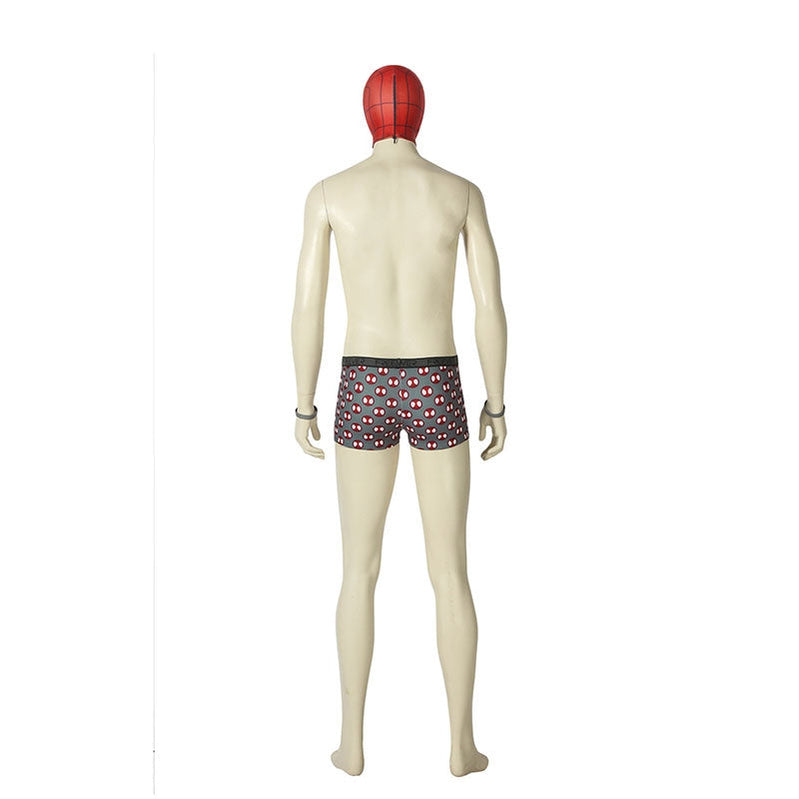 Spider-Man PS4 Peter Parker Undies Shorts and Wristband Cosplay Costume