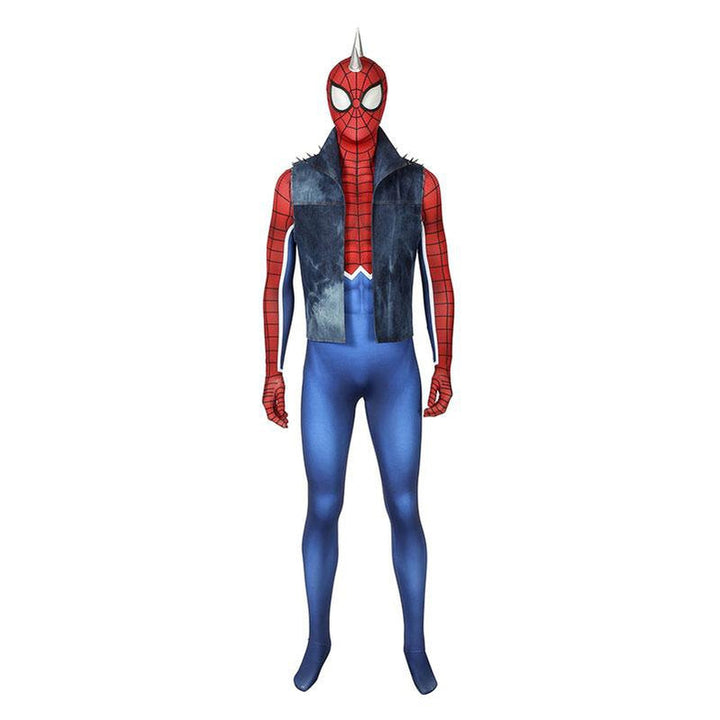 Spider-Man PS4 Peter Parker Jumpsuit Punk Jacket Cosplay Costume