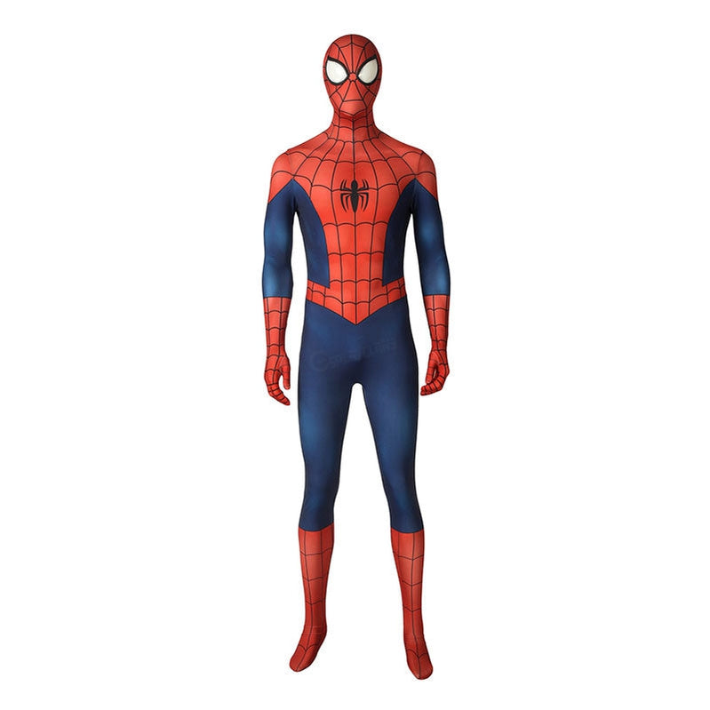 Ultimate Spider-Man Season1 Peter Parker Jumpsuit Cosplay Costume