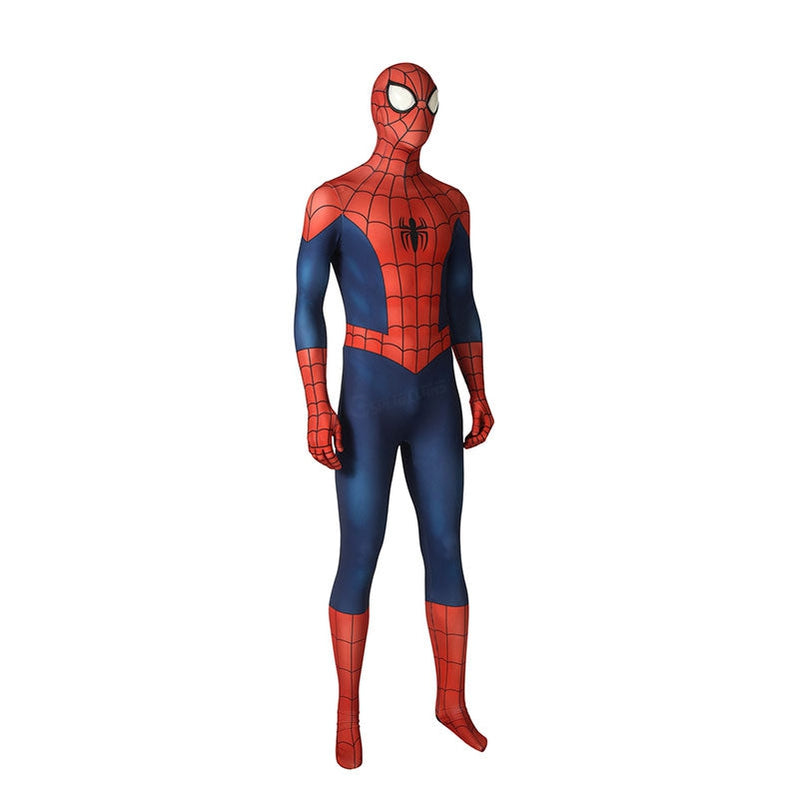 Ultimate Spider-Man Season1 Peter Parker Jumpsuit Cosplay Costume