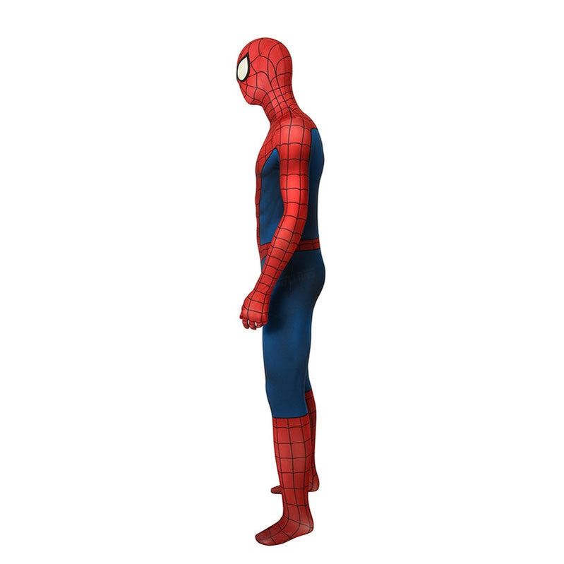 Spider-Man Elastic Force Jumpsuit Cosplay Costume with Headgear