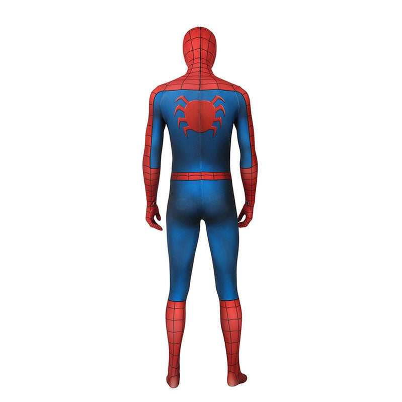 Spider-Man Elastic Force Jumpsuit Cosplay Costume with Headgear