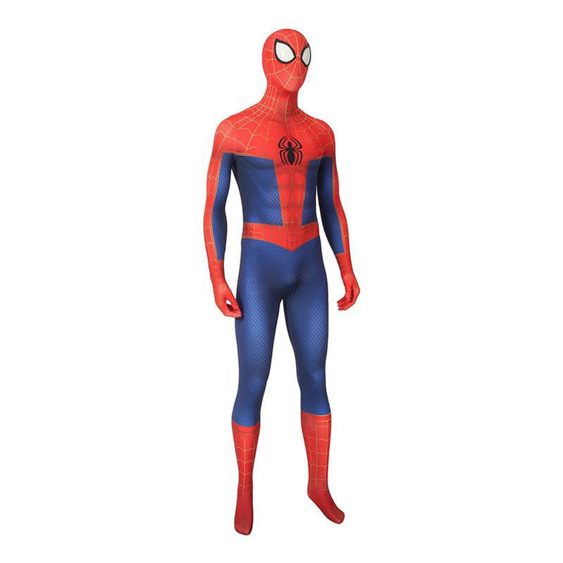 Spider-Man Into the Spider-Verse Peter Parker Headgear Jumpsuit Costume