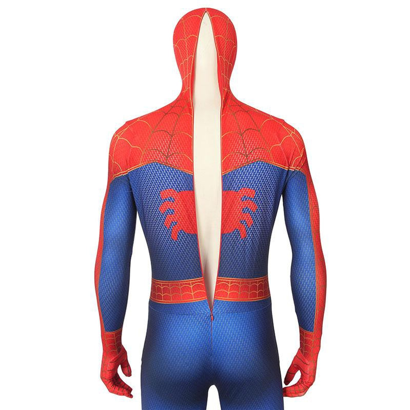 Spider-Man Into the Spider-Verse Peter Parker Headgear Jumpsuit Costume
