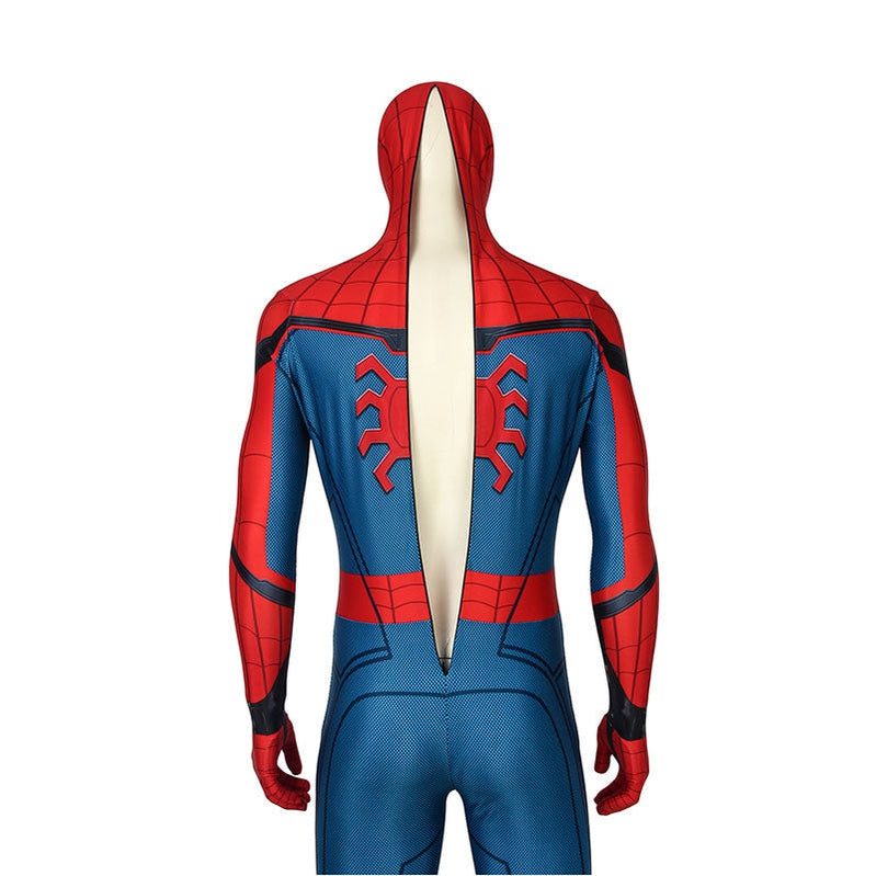 Spider-Man Far From Home Peter Parker Jumpsuit Cosplay Costume