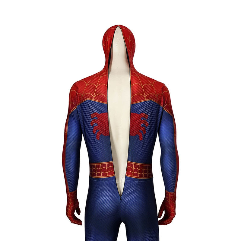 Spider-Man Into the Spider-Vers Peter Parker Jumpsuit Cosplay Costume
