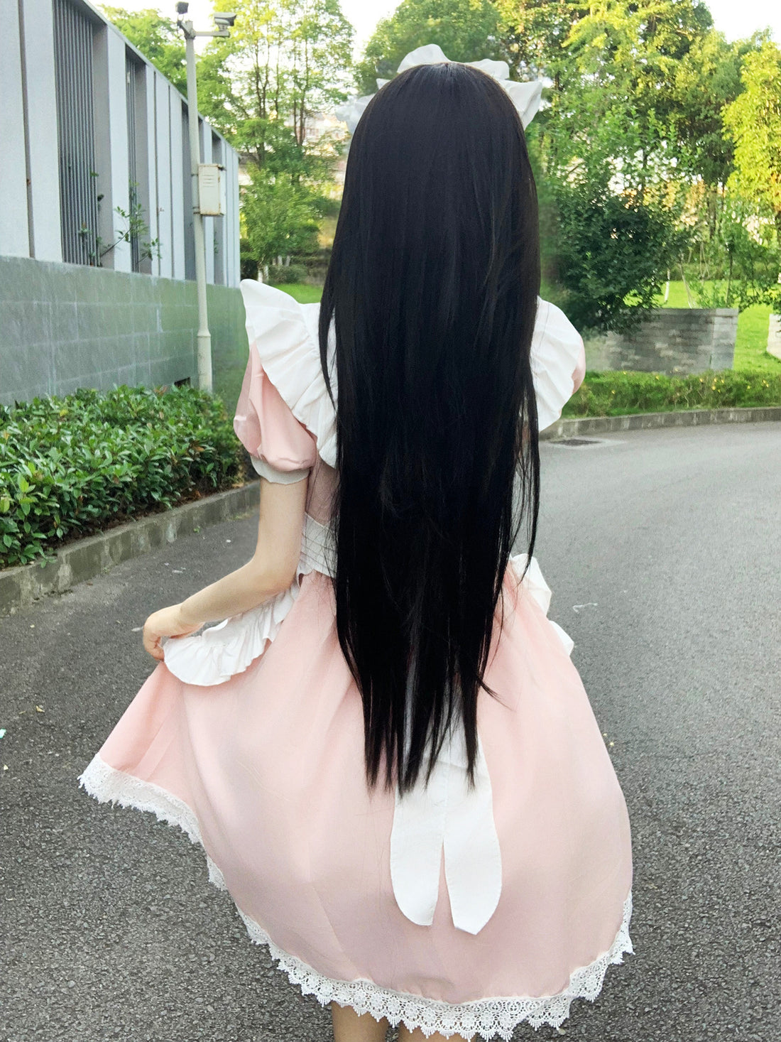 Queen Crown British Maid Outfit Long Dress Plus Cosplay Costume