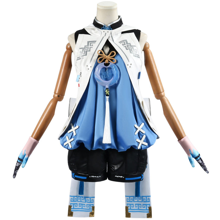 Game Wuthering Waves Youhu Frozen Sculptures Cosplay Costumes