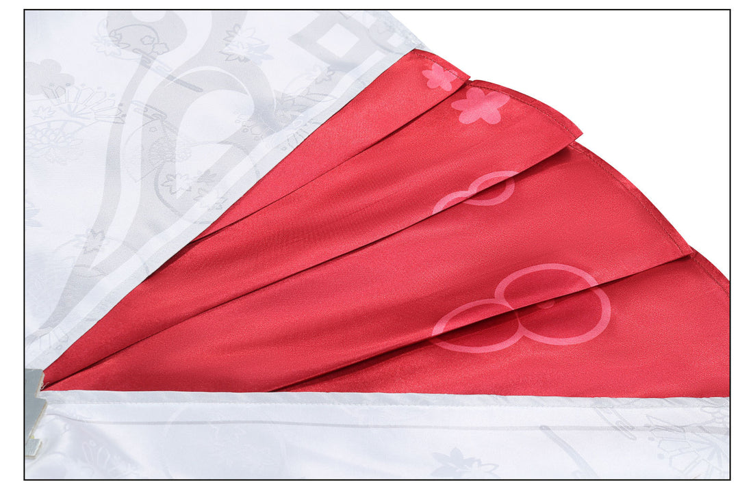 Genshin Impact Lantern Rite Hu Tao Crimson Snow Cosplay Costumes