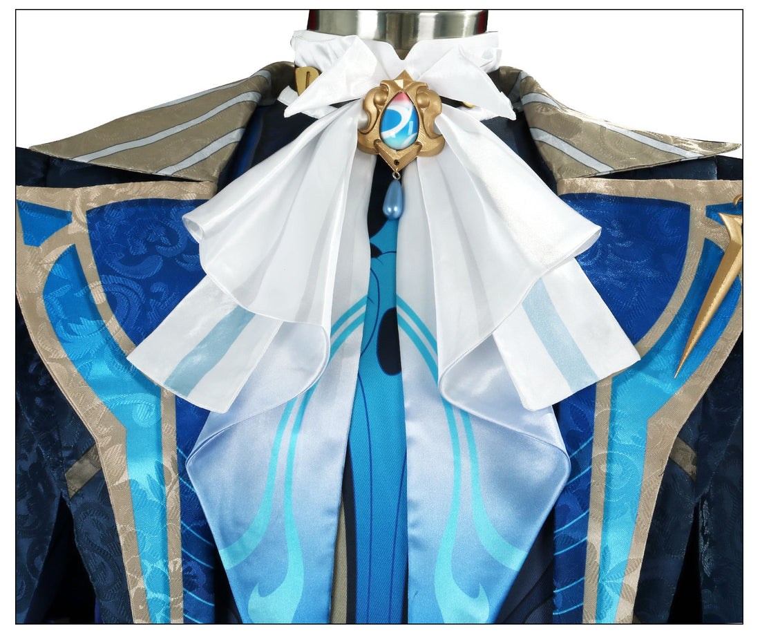 Genshin Impact Fontaine Judge Neuvillette Fullset Cosplay Costumes