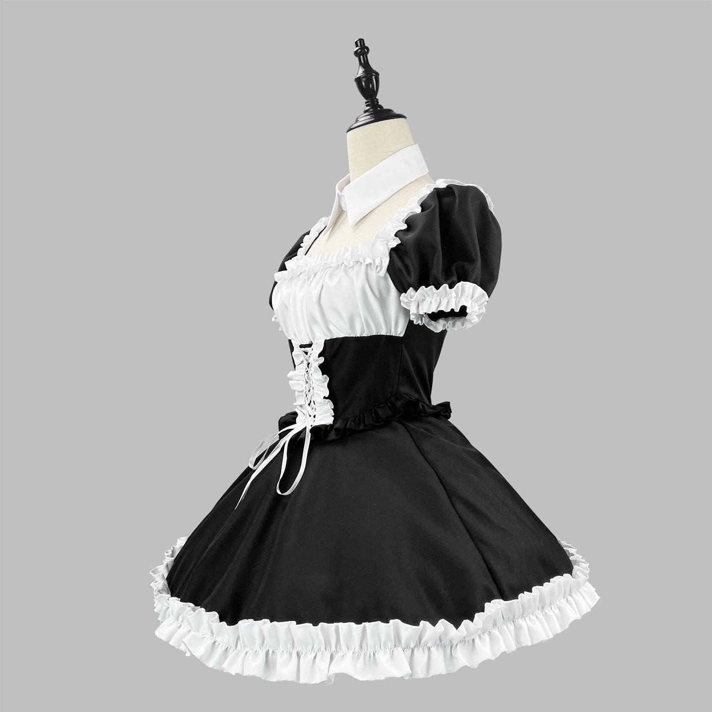 Classic Short Sleeves Maid Outfit Plus Lolita Cosplay Costume