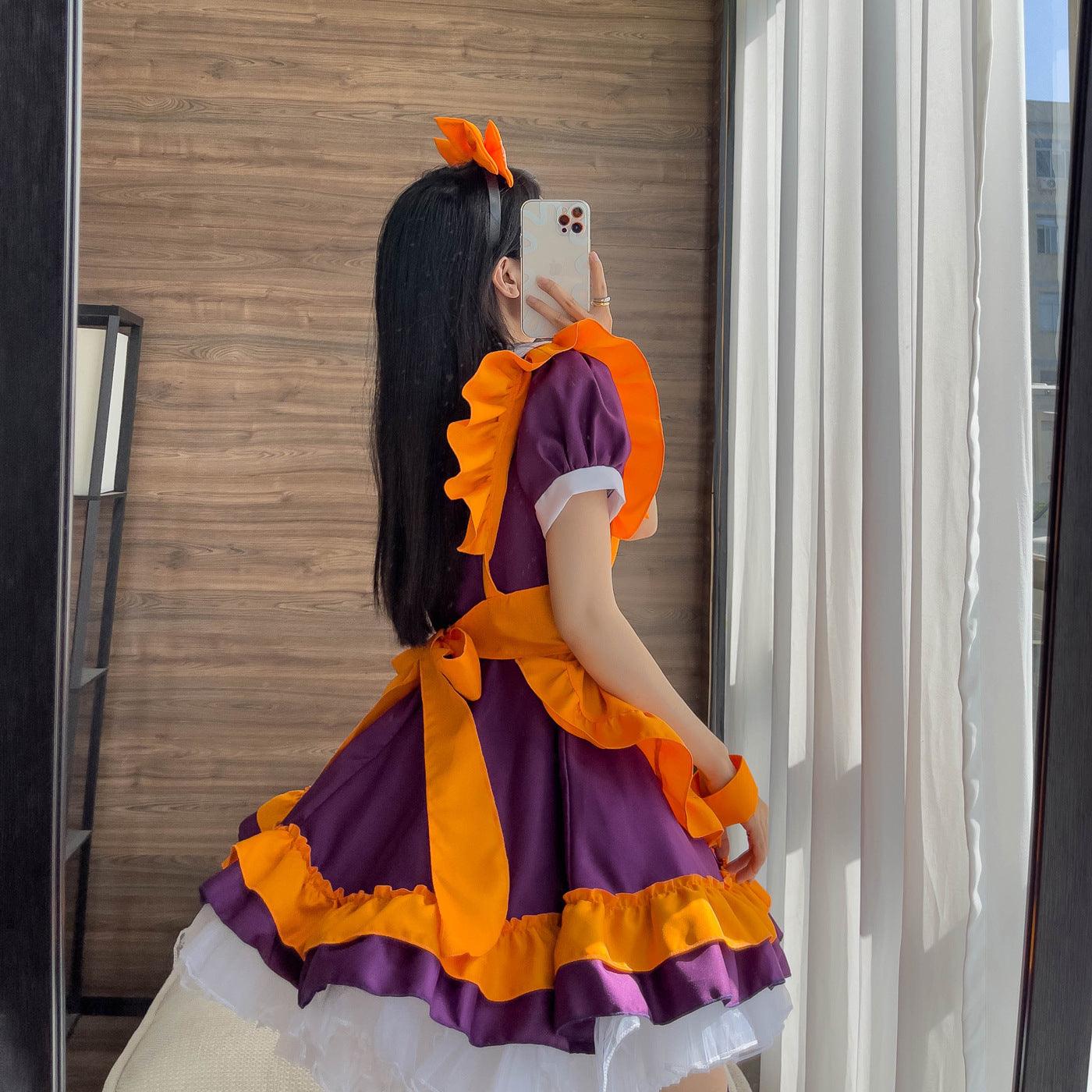 Waitress Plus Size Maid Outfit Halloween Fancy Cosplay Costume