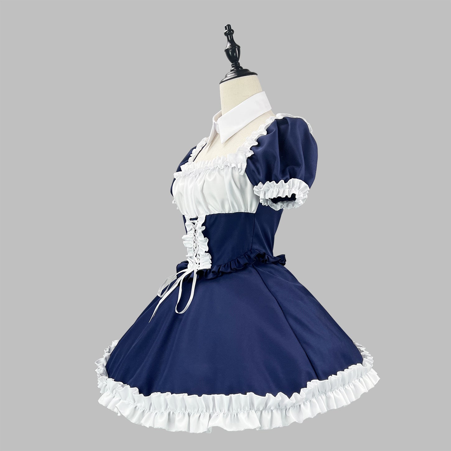 Classic Short Sleeves Maid Outfit Plus Lolita Cosplay Costume