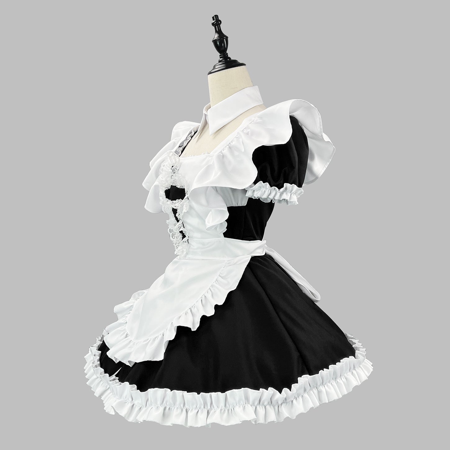 Classic Short Sleeves Maid Outfit Plus Lolita Cosplay Costume