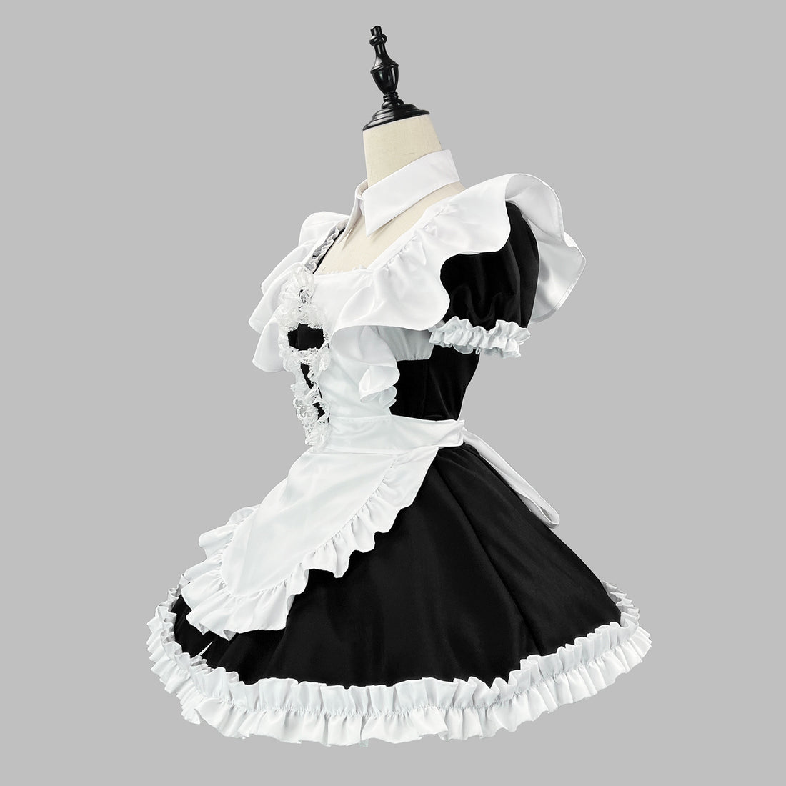Classic Short Sleeves Maid Outfit Plus Lolita Cosplay Costume