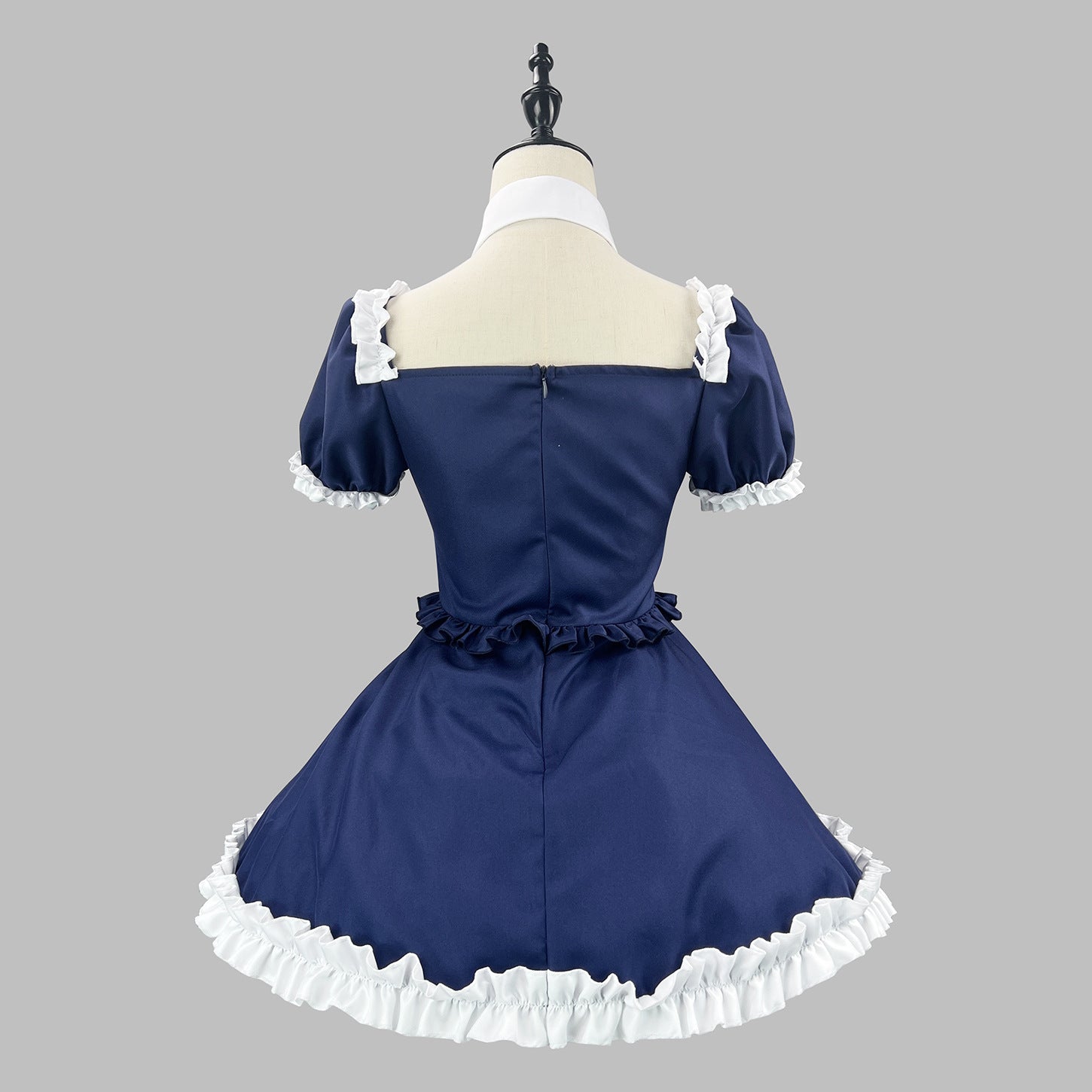 Classic Short Sleeves Maid Outfit Plus Lolita Cosplay Costume