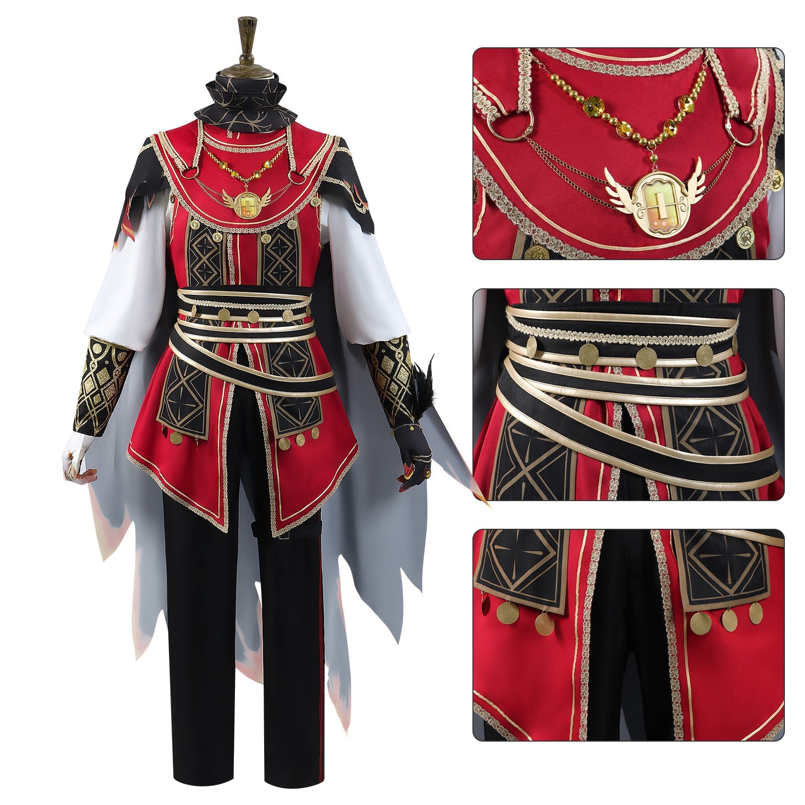 Identity V Prospector Norton Campbell The Orphan of Goetia Cosplay Costumes