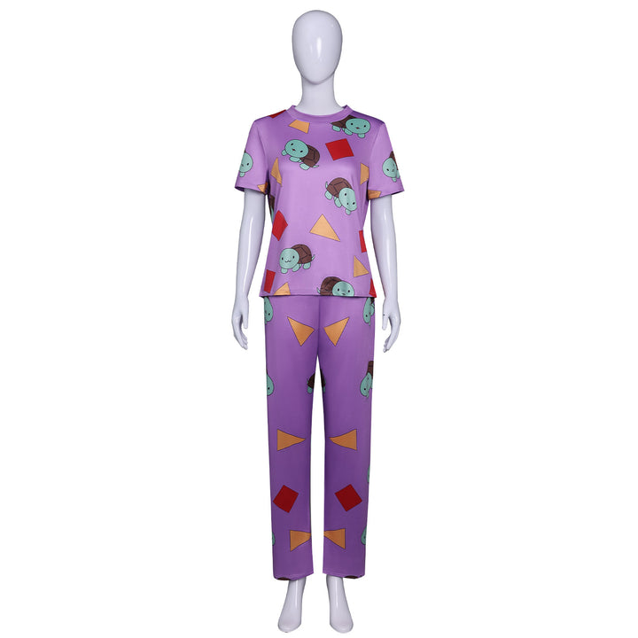 KPop Demon Hunters Zoey Loungewear Pajamas Fullset Cosplay Costumes