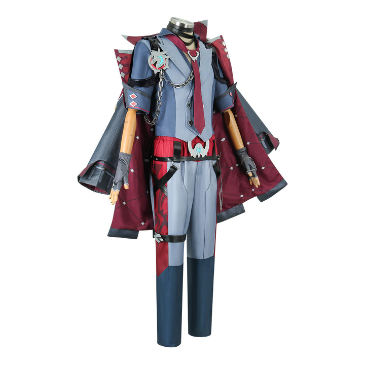 Genshin Impact Fontaine Judge Wriothesley Fullset Cosplay Costumes