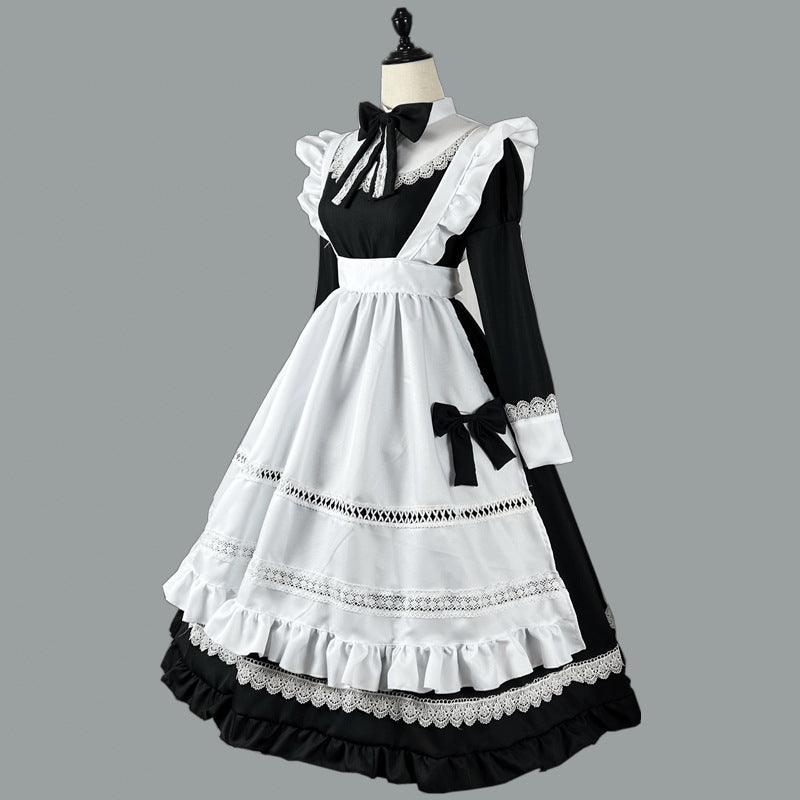 British Aristocratic Long Maid Outfit Plus Fancy Cosplay Costume