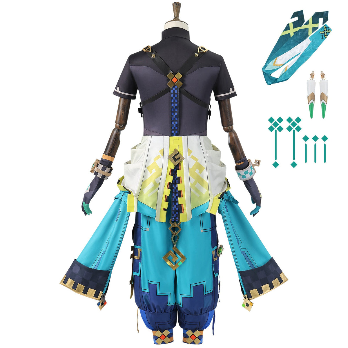 Game Genshin Impact Natlan Kinich New Rolo Fullset Cosplay Costumes – awcos