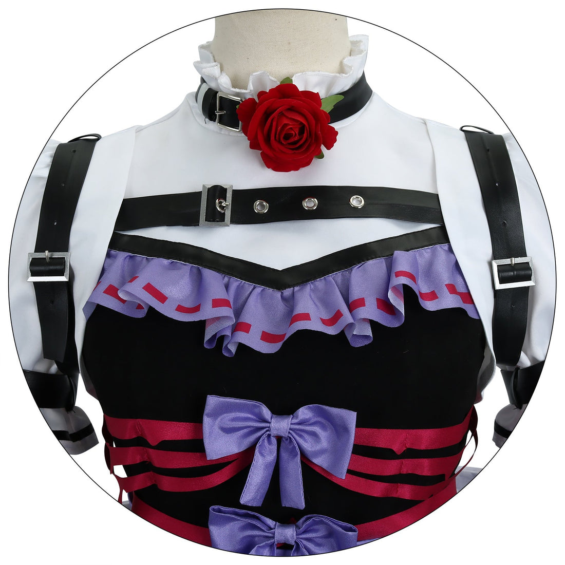 Identity V Gardener Emma Woods Halloween Purple Cosplay Costumes