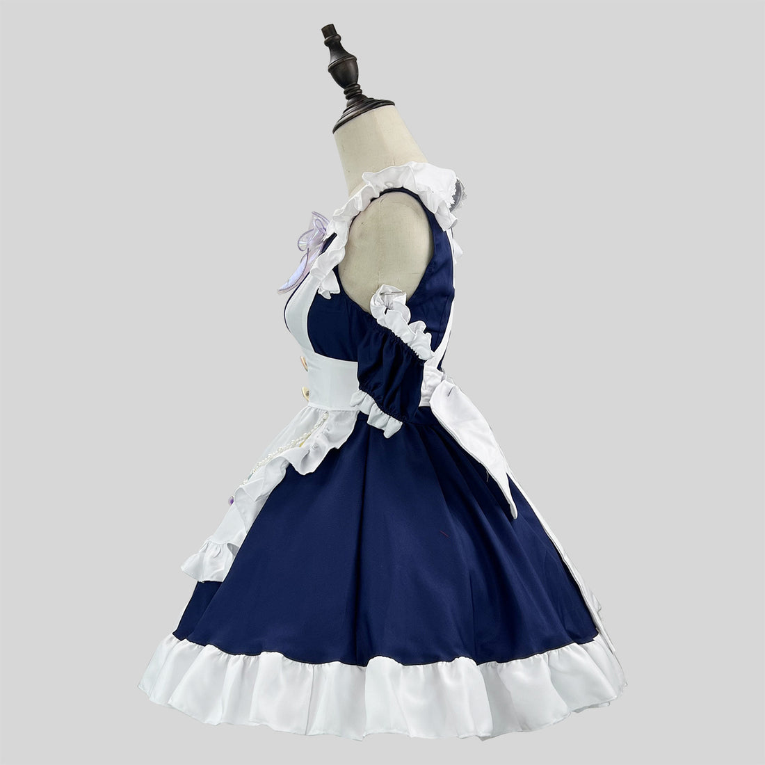 Cute Bow Maid Outfit Crossdresser Plus Dress Cosplay Costume